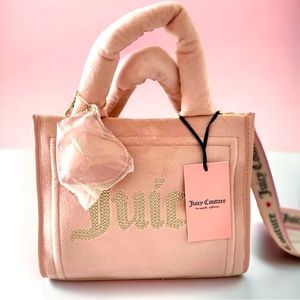 Juicy Couture Extra Spender Mini Tote in Pink Diamond